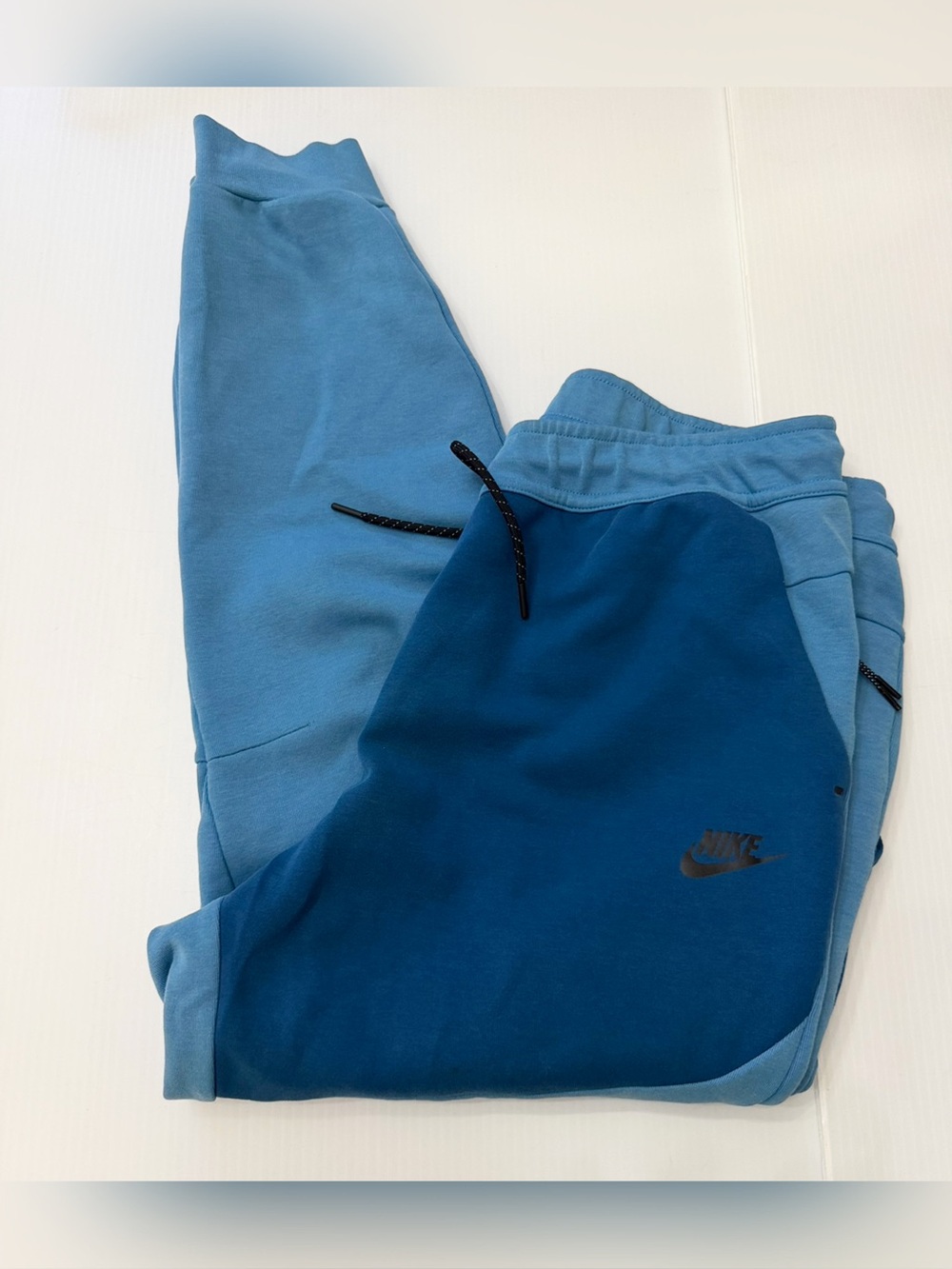 Nike Sportswear Tech Fleece Jogger Pants Men’s Size L Blue CU4495-469